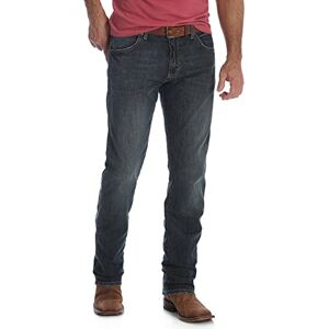Wrangler Jeans för herr, i retrostil med smal passform och raka ben, 38W / 30L Wrangler Jeans för herr, i retrostil med smal passform och raka ben, 38W / 30L