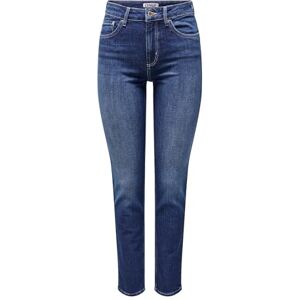 ONLY Jeansbyxor för kvinnor, Mellanblå denim, 30W x 32L ONLY Jeansbyxor för kvinnor, Mellanblå denim, 30W x 32L