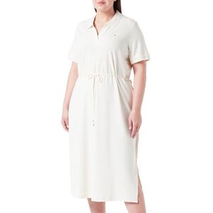 Tommy Hilfiger dam pikéklänning kortärmad, Beige (Calico), 54 Tommy Hilfiger dam pikéklänning kortärmad, Beige (Calico), 54