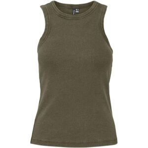 VERO MODA dam Vmjane Sl tvättad Rib JRS Noos Top, Mörk oliv, S VERO MODA dam Vmjane Sl tvättad Rib JRS Noos Top, Mörk oliv, S