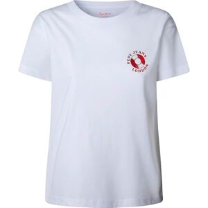 Pepe Jeans dam BERILA t-shirt, vit (vit), XS, Vit (vit), XS Pepe Jeans dam BERILA t-shirt, vit (vit), XS, Vit (vit), XS