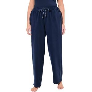 Ulla Popken dam stora storlekar plus storlek loungewear-fleecebyxor, raka ben, elastisk linning, Midnattblå, 36W x 32L Ulla Popken dam stora storlekar plus storlek loungewear-fleecebyxor, raka ben, elastisk linning, Midnattblå, 36W x 32L