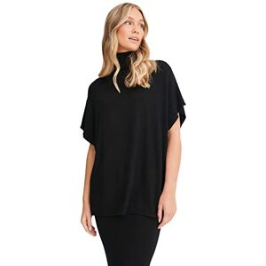 NA-KD Stickad damtröja med polokrage, Svart, S NA-KD Stickad damtröja med polokrage, Svart, S