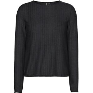 PIECES Pciris Ls Top Noos, svart, M PIECES Pciris Ls Top Noos, svart, M