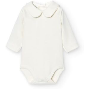 BABIDU 100% bomull långärmad babybody med elegant hals, mjukt och andningsbart antiallergiskt tyg för känslig hud, unisex kläder för spädbarn och flickor BABIDU 100% bomull långärmad babybody med elegant hals, mjukt och andningsbart antiallergiskt tyg för känslig hud, unisex kläder för spädbarn och flickor