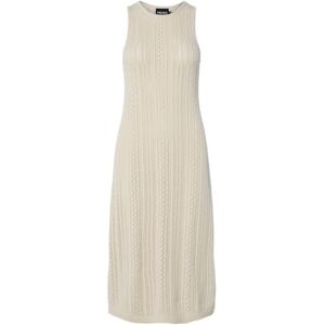 PIECES Pcnuka Sl Knit Midi Dress Noos Bc, Björk, XS PIECES Pcnuka Sl Knit Midi Dress Noos Bc, Björk, XS
