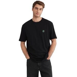 Mavi Dam logotyp broderi t-shirt T-shirt, svart, XXL, Flerfärgad, XXL Mavi Dam logotyp broderi t-shirt T-shirt, svart, XXL, Flerfärgad, XXL