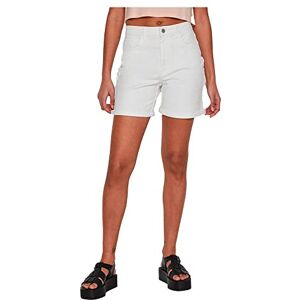 Vila dam Vijo Hw Color Su-Noos shorts, Vit denim, 36 Vila dam Vijo Hw Color Su-Noos shorts, Vit denim, 36