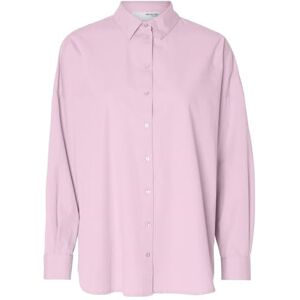 SELECTED FEMME Damer Slfdina-sanni Ls Shirt Noos långärmad blus, Cradle Pink, 38 SELECTED FEMME Damer Slfdina-sanni Ls Shirt Noos långärmad blus, Cradle Pink, 38