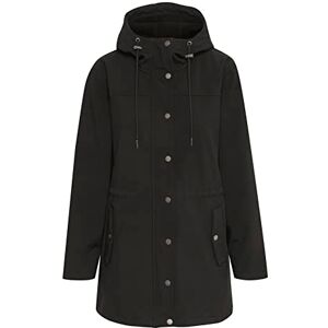 KAFFE dam parka utomhus jacka jacka långärmad huvtröja, svart djup, 42 KAFFE dam parka utomhus jacka jacka långärmad huvtröja, svart djup, 42