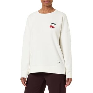 KEY LARGO Sweatshirt för kvinnor WSW Juice Round, Offwhite (1001), M KEY LARGO Sweatshirt för kvinnor WSW Juice Round, Offwhite (1001), M