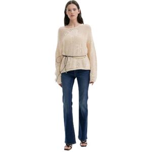 Desigual dam sweatshirt, Vit, M Desigual dam sweatshirt, Vit, M