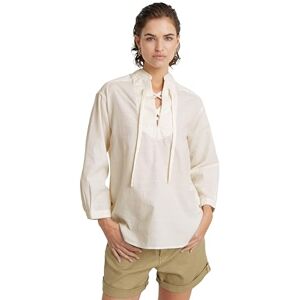 G-STAR RAW Scooped Hem top wmn, Grå (Lt Chalk D24589-d591-1284), XS G-STAR RAW Scooped Hem top wmn, Grå (Lt Chalk D24589-d591-1284), XS