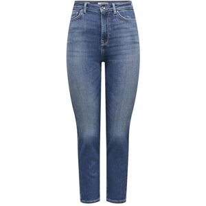 ONLY Endast Icon Hw STR ANK DNM Cro306 Noos, Mellanblå denim, 26W x 32L ONLY Endast Icon Hw STR ANK DNM Cro306 Noos, Mellanblå denim, 26W x 32L