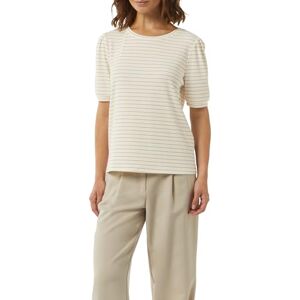 Comma T-shirt med lurex ränder, 01g3, 34 Comma T-shirt med lurex ränder, 01g3, 34