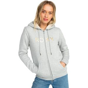 Roxy Sherpa Foder Hoodie med dragkedja för kvinnor, Heritage Heather, XS Roxy Sherpa Foder Hoodie med dragkedja för kvinnor, Heritage Heather, XS