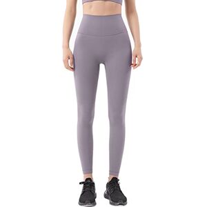 CM-Kid Dam hög elastisk hög midja leggings bomull gym yogabyxor 4# grå, M, 4# Grå, M CM-Kid Dam hög elastisk hög midja leggings bomull gym yogabyxor 4# grå, M, 4# Grå, M