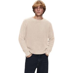 LTB Jeans Kayale herrtröja i dammig beige, tillverkad av bomull, storlek S, Dammig beige, S LTB Jeans Kayale herrtröja i dammig beige, tillverkad av bomull, storlek S, Dammig beige, S