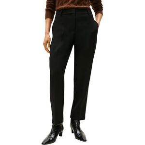 Tommy Hilfiger Dam Punto Slim Straight Byxa WW0WW48355 Andra Casual Byxor, Svart, 42, svart (svart), 42W Tommy Hilfiger Dam Punto Slim Straight Byxa WW0WW48355 Andra Casual Byxor, Svart, 42, svart (svart), 42W