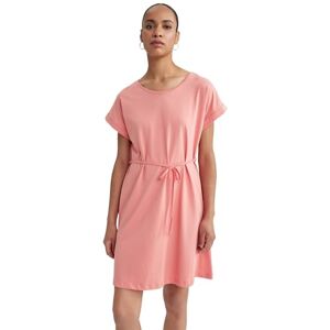 DeFacto damklänningar sommar – bodyconklänning damer, snygg och elegant – sommarklänningar för damer, feminin och bekväm klänning, korall, S DeFacto damklänningar sommar – bodyconklänning damer, snygg och elegant – sommarklänningar för damer, feminin och bekväm klänning, korall, S