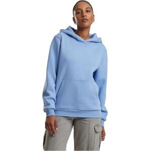 Urban Classics Damhuvtröja Ladies Fluffy Hoody, fluffig huvtröja för kvinnor, lös passform, Powderblue, XS Urban Classics Damhuvtröja Ladies Fluffy Hoody, fluffig huvtröja för kvinnor, lös passform, Powderblue, XS