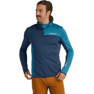 ORTOVOX Unisex fleece lätt rutnät Zn hoodie M sweatshirt ORTOVOX Unisex fleece lätt rutnät Zn hoodie M sweatshirt