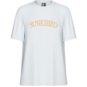 PIECES Pctaya Ss tryckt T-shirt Pwp JRS Bc, Ljus vit, L PIECES Pctaya Ss tryckt T-shirt Pwp JRS Bc, Ljus vit, L