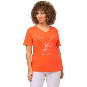 Ulla Popken , Damer, stora storlekar, t-shirt, mandarin, 46-48 Ulla Popken , Damer, stora storlekar, t-shirt, mandarin, 46-48