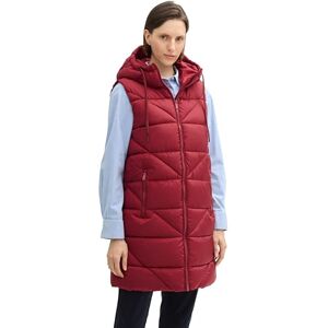 TOM TAILOR dam 1042907 väst, 35930-Deep Red, M, 35930 – Djupröd, M TOM TAILOR dam 1042907 väst, 35930-Deep Red, M, 35930 – Djupröd, M