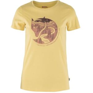 Fjällräven Fjallraven 89849-133 Arctic Fox Print T-shirt W T-shirt damer Majs Gul storlek XS, Majs gul, XS Fjällräven Fjallraven 89849-133 Arctic Fox Print T-shirt W T-shirt damer Majs Gul storlek XS, Majs gul, XS