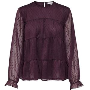 ONLY Onleliza Life Ls Dobby Top WVN, Vinprovning, S ONLY Onleliza Life Ls Dobby Top WVN, Vinprovning, S