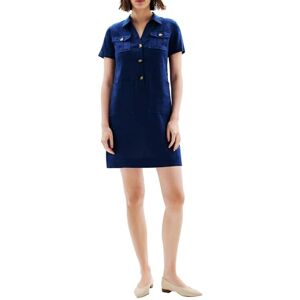 Caroll Linne klänning dam, Estate Blue, 34 Caroll Linne klänning dam, Estate Blue, 34