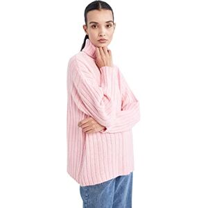 DeFacto Långa skjortor med långärmad tunika skjortor (rosa, M), ROSA DeFacto Långa skjortor med långärmad tunika skjortor (rosa, M), ROSA