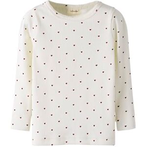 Lil' atelier mini Nmfgago Ls Slim Top Lil Noos, Kokosnötmjölk, 110 Lil' atelier mini Nmfgago Ls Slim Top Lil Noos, Kokosnötmjölk, 110
