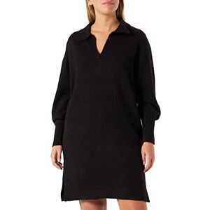 KAFFE dam tröja klänning pullover tröja stickad tunic V-hals avslappnad, svart djup, XL KAFFE dam tröja klänning pullover tröja stickad tunic V-hals avslappnad, svart djup, XL