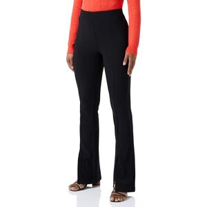 ONLY Onlnaomi Hw Rib Slit PNT leggings för kvinnor, svart, (XL) W x 32L ONLY Onlnaomi Hw Rib Slit PNT leggings för kvinnor, svart, (XL) W x 32L