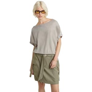 G-STAR RAW Blousy Boat Neck Jumper Loose wmn, Beige (Brick D24596-d597-150), S G-STAR RAW Blousy Boat Neck Jumper Loose wmn, Beige (Brick D24596-d597-150), S
