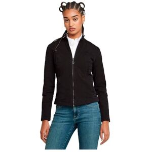 G-STAR RAW Biker jacka wmn, Svart (Dk Black D25990-d922-6484), XXS G-STAR RAW Biker jacka wmn, Svart (Dk Black D25990-d922-6484), XXS