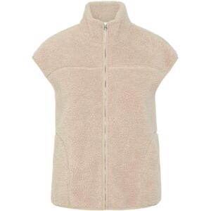 PIECES dam Pcsadia Teddy Vest Noos Bc, Silvergrå, M PIECES dam Pcsadia Teddy Vest Noos Bc, Silvergrå, M