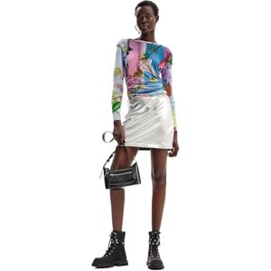 Desigual TS_Airplane-LACROI, 9019 Tutti Fruti, XS, Materialfinish, XS Desigual TS_Airplane-LACROI, 9019 Tutti Fruti, XS, Materialfinish, XS