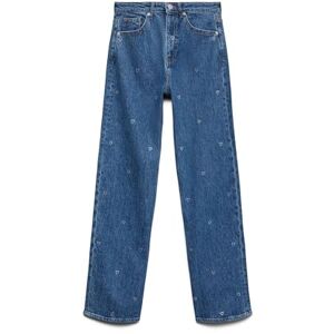 VERO MODA Vmtessa Hr Wide Rhine Hearts Ra360 Noos, Mellanblå denim, 28W / 34L VERO MODA Vmtessa Hr Wide Rhine Hearts Ra360 Noos, Mellanblå denim, 28W / 34L