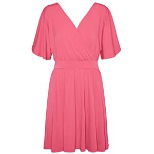 VERO MODA VMHALI 2/4 kort klänning JRS CE klänning, rosa Yarrow, XS, Rosa vinröd, XS VERO MODA VMHALI 2/4 kort klänning JRS CE klänning, rosa Yarrow, XS, Rosa vinröd, XS