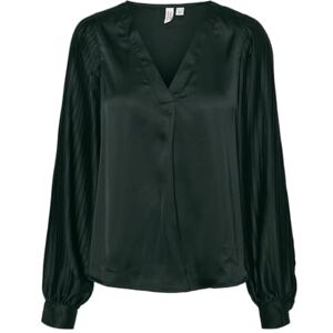 VERO MODA dam Vmtara L/S V-hals topp WVN Btq Ga långärmad tröja, Scarab, M VERO MODA dam Vmtara L/S V-hals topp WVN Btq Ga långärmad tröja, Scarab, M