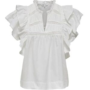 ONLY Onlsunny Capsl Frill Top WVN Noos, Molndansare, XXS ONLY Onlsunny Capsl Frill Top WVN Noos, Molndansare, XXS