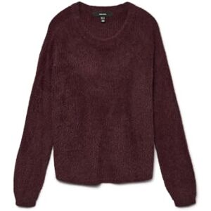 VERO MODA Vmpuff Ls O-hals tröja Boo, Vinprovning, M VERO MODA Vmpuff Ls O-hals tröja Boo, Vinprovning, M