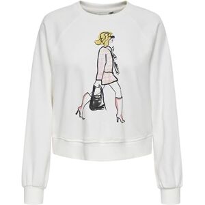 ONLY Onllabinet L/S O-hals SWT, Molndansare, XS ONLY Onllabinet L/S O-hals SWT, Molndansare, XS