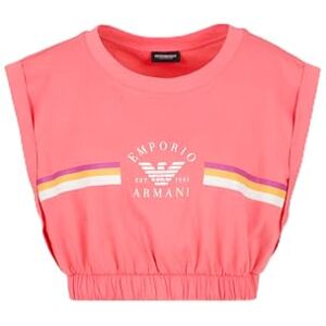 Giorgio Armani dam logotyp band magtröja rosa S, Neon rosa, S Giorgio Armani dam logotyp band magtröja rosa S, Neon rosa, S
