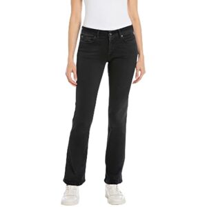 Replay Damjeans New Luz skinny-fit med komfort stretch, Svart 098, 29W / 30L Replay Damjeans New Luz skinny-fit med komfort stretch, Svart 098, 29W / 30L