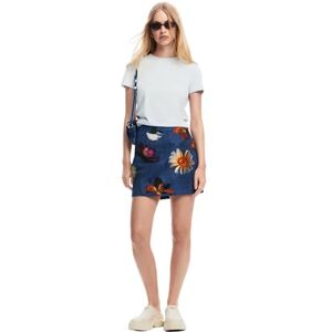 Desigual TS_parana T-shirt för kvinnor, Blå, M Desigual TS_parana T-shirt för kvinnor, Blå, M