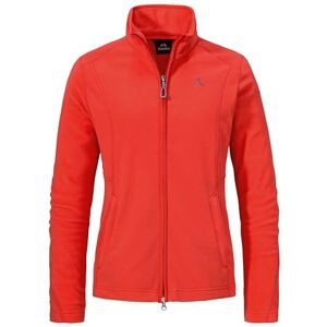 Schöffel Damfleecejacka, Leona3, lätt och värmande fleecejacka, snabbtorkande utomhusjacka av Tecnopile material, whisper white, 34, rosehip, 34 Schöffel Damfleecejacka, Leona3, lätt och värmande fleecejacka, snabbtorkande utomhusjacka av Tecnopile material, whisper white, 34, rosehip, 34